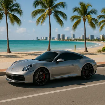 Car with premium tinted windows